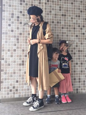 TESCOさん（レディース・158cm）の秋コーディネート