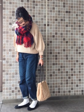 TESCOさん（レディース・158cm）の秋コーディネート