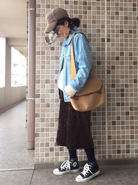 TESCOさん（レディース・158cm）の秋コーディネート