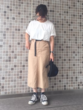 TESCOさん（レディース・158cm）の夏コーディネート