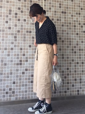 TESCOさん（レディース・158cm）の夏コーディネート