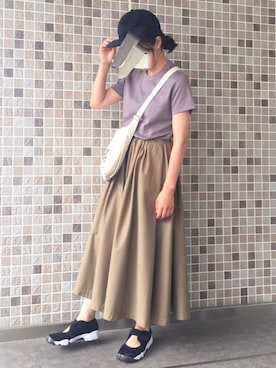 「いつもありがとうございます」｜TESCOさん（レディース・158cm）の夏コーディネート