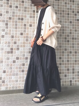 「Another Edition（アナザーエディション）のアイテム（シューズ）」を使った、TESCOさん（レディース・158cm）の春コーディネート