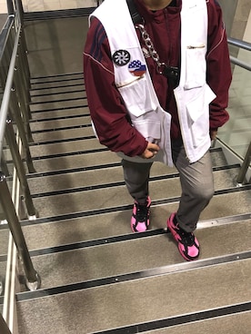 「Gosha Rubchinskiy（ゴーシャラブチンスキー）のアイテム（ブルゾン）」を使った、くさん（メンズ・163cm）の秋コーディネート