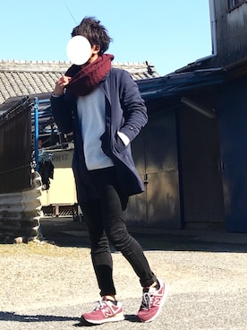 YAMATO⚾️さん（メンズ・176cm）の冬コーディネート