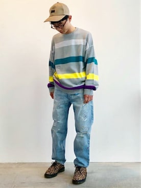 「ビームス」｜BEAMS MENさん（メンズ・163cm）の冬コーディネート