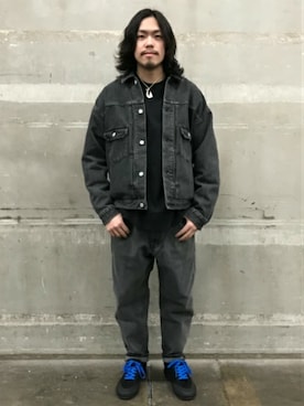 BEAMS MENさん(メンズ・168cm)の冬コーディネート