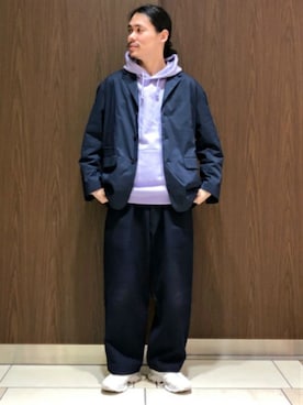 「BEAMS（ビームス）のアイテム（その他アウター）」を使った、BEAMS MENさん（メンズ・169cm）の冬コーディネート