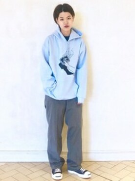 「BEAMS（ビームス）のアイテム（スラックス）」を使った、BEAMS MENさん（メンズ・168cm）の冬コーディネート