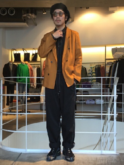 Lee（リー）の「Lee × BEAMS / 別注 ステッチ オールインワン