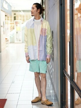 BEAMS MENさん(メンズ・180cm)の春コーディネート