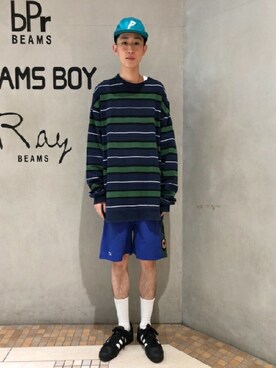 BEAMS MENさん（メンズ・172cm）の春コーディネート