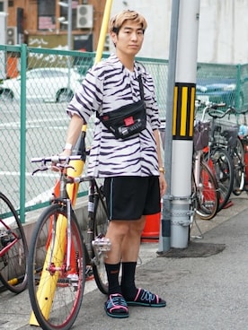 BEAMS MENさん(メンズ・170cm)の夏コーディネート