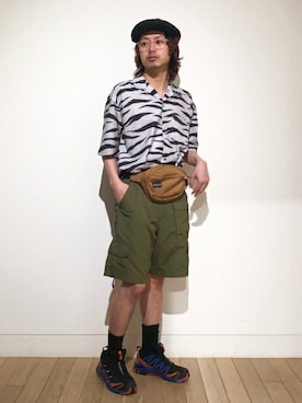 BEAMS MENさん(メンズ・166cm)の夏コーディネート