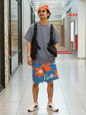 「Jams（ジャムス）のアイテム」を使った、BEAMS MENさん（メンズ・183cm）の夏コーディネート