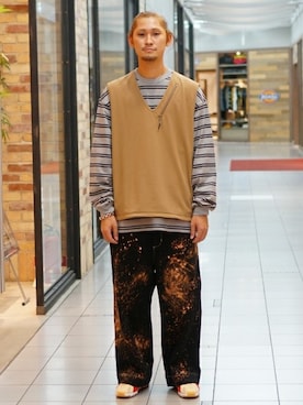 BEAMS MENさん(メンズ・180cm)の秋コーディネート