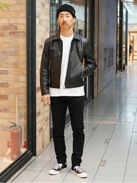 BEAMS MENさん（メンズ・176cm）の秋コーディネート