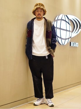 BEAMS MENさん（メンズ・182cm）の秋コーディネート