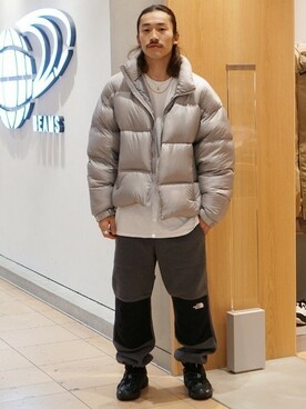 「BEAMS（ビームス）のアイテム（ダウンジャケット/コート）」を使った、BEAMS MENさん（メンズ・175cm）の冬コーディネート