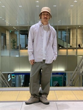 BEAMS MENさん(メンズ・176cm)の冬コーディネート