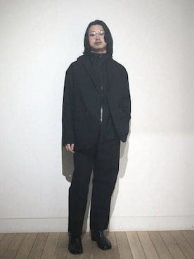 BEAMS MENさん（メンズ・170cm）の冬コーディネート