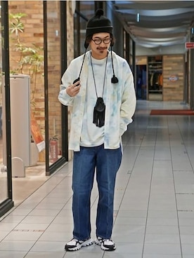 BEAMS MENさん（メンズ・183cm）の春コーディネート