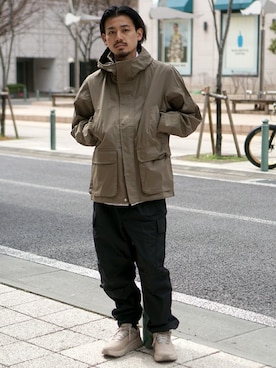 「BEAMS（ビームス）のアイテム（ブルゾン）」を使った、BEAMS MENさん（メンズ・175cm）の春コーディネート