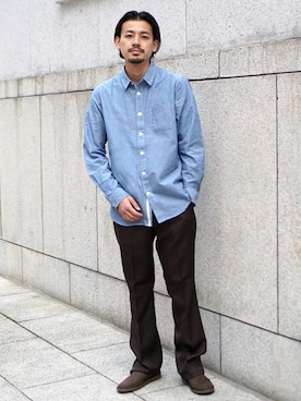 「ビームス」｜BEAMS MENさん（メンズ・175cm）の春コーディネート