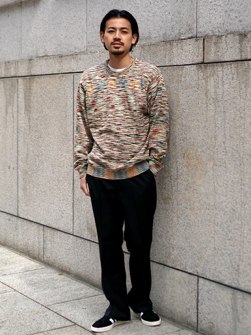 Beams Men Beams Men Beamsのニット セーターを使ったコーディネート Wear