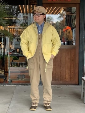 「BEAMS PLUS（ビームスプラス）のアイテム（ジャケット/アウター）」を使った、BEAMS MENさん（メンズ・175cm）の春コーディネート