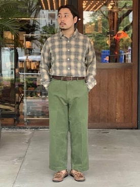 BEAMS MENさん（メンズ・169cm）の春コーディネート