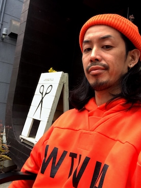 WTAPS オレンジ ニット帽 WTAPS オレンジ ニット帽 新品・未使用品