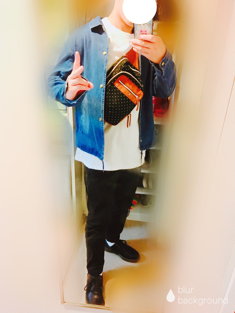 「お洒落さんとつながりたい、秋服準備はじめました、大学生、シンプル、秋のコーデ、相互フォロー、プチプラ、プチプラコーデ、GU、デニムコーチジャケット」｜「GUのアイテム（デニムジャケット、ブルー系）」を使った、toshiさん（メンズ・172cm）の秋コーディネートの1枚目の写真