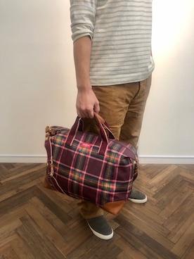 「Cath Kidston（キャスキッドソン）のアイテム」を使った、Hiroakiさん（メンズ・175cm）の秋コーディネート