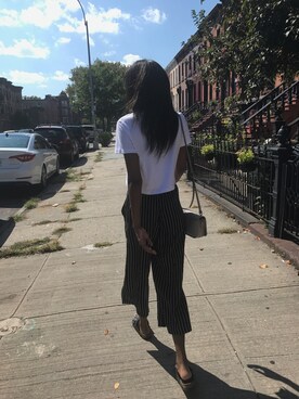 Ciara Jayさん（レディース・173cm）の秋コーディネート