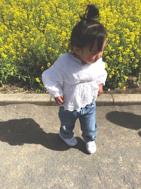 ︎KAHO☺︎︎さん（キッズ・90cm）の夏コーディネート