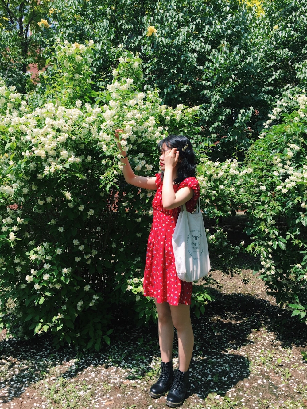 「superFayのアイテム（ワンピース、レッド系）」を使った、ﾀﾝﾀﾝﾀﾝﾀﾝさん（レディース・165cm）の夏コーディネートの1枚目の写真