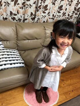 ききとららさん（キッズ・100cm）の秋コーディネート