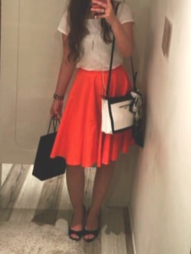 「SLY LANG（スライラング）のアイテム」を使った、aasさん（レディース・164cm）の冬コーディネート