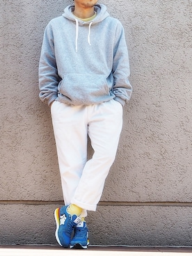 「Atlantic STARS（アトランティックスターズ）のアイテム」を使った、アトランティックスターズさん（メンズ・162cm）の春コーディネート