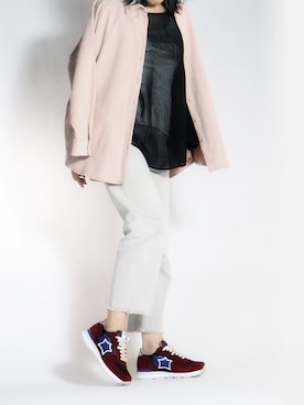 「Atlantic STARS（アトランティックスターズ）のアイテム」を使った、アトランティックスターズさん（レディース・163cm）の春コーディネート