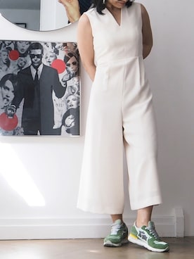 アトランティックスターズさん（レディース・157cm）の春コーディネート