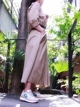 アトランティックスターズさん（レディース・157cm）の春コーディネート