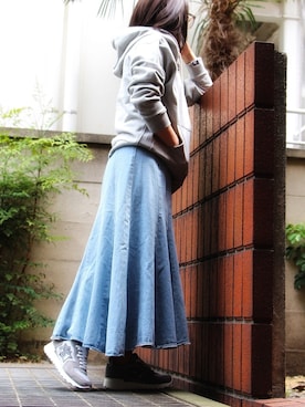 「Atlantic STARS（アトランティックスターズ）のアイテム」を使った、アトランティックスターズさん（レディース・157cm）の春コーディネート