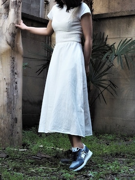 「Atlantic STARS（アトランティックスターズ）のアイテム」を使った、アトランティックスターズさん（レディース・157cm）の夏コーディネート