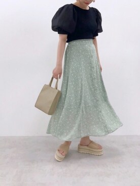 ホソヤヤスコさん(レディース・161cm)の春コーディネート