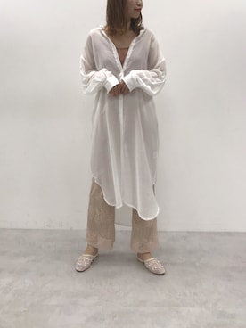 ホソヤヤスコさん（レディース・161cm）の夏コーディネート