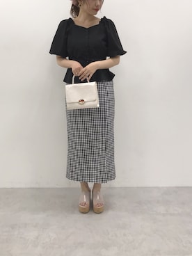 ホソヤヤスコさん(レディース・161cm)の夏コーディネート