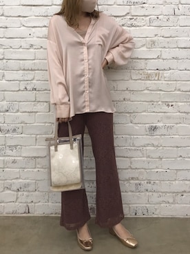 ホソヤヤスコさん(レディース・161cm)の秋コーディネート