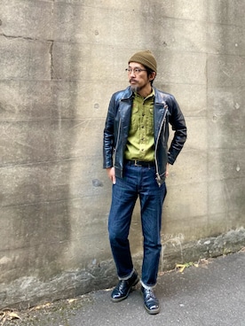 ヤギハシカズヒロさんのコーディネート